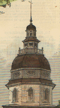 color print of State House Dome