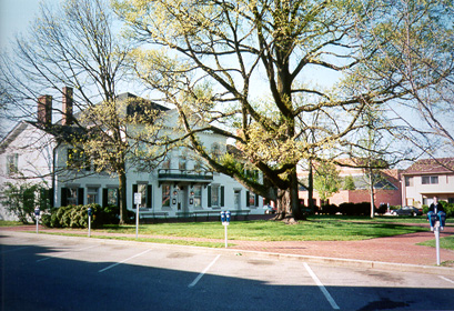 [Color photograph of Courthouse Square, Centreville, Maryland]